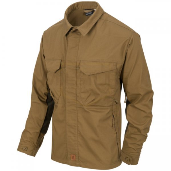 Helikon-Tex Woodsman Shirt - Coyote / Taiga Green A - XS