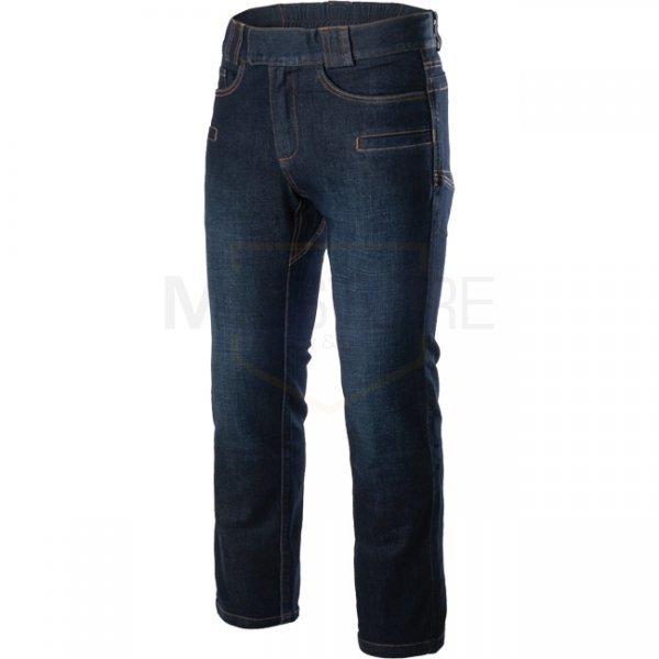 Helikon-Tex Greyman Tactical Jeans Slim - Denim Mid Dark Blue - XL - Long