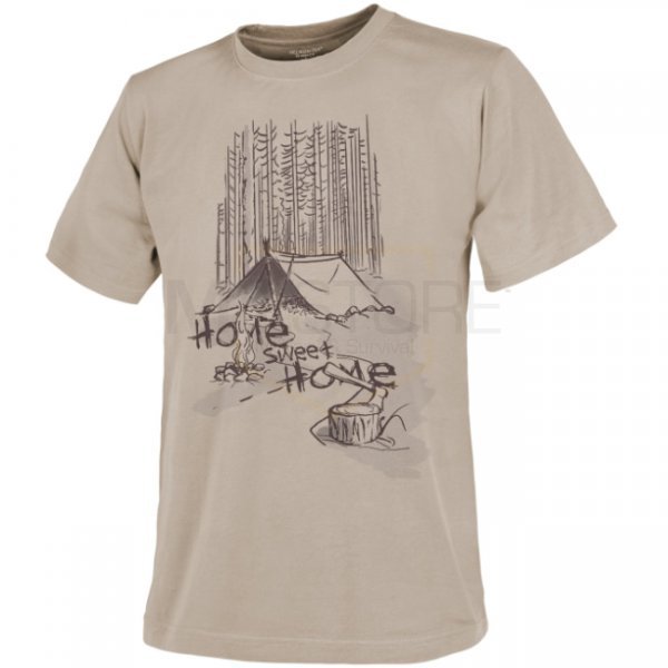 Helikon-Tex T-Shirt Home Sweet Home - Khaki - M