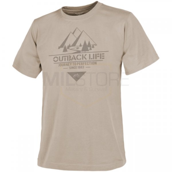 Helikon-Tex T-Shirt Outback Life - Khaki - L