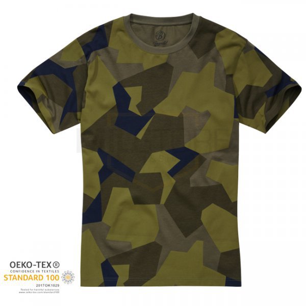 Brandit T-Shirt - Swedisch Camo M90 - M