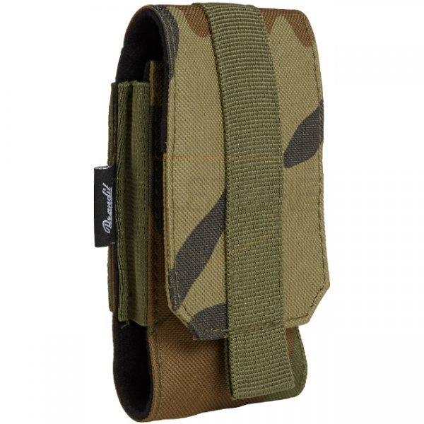 Brandit Molle Phone Pouch Medium - Woodland