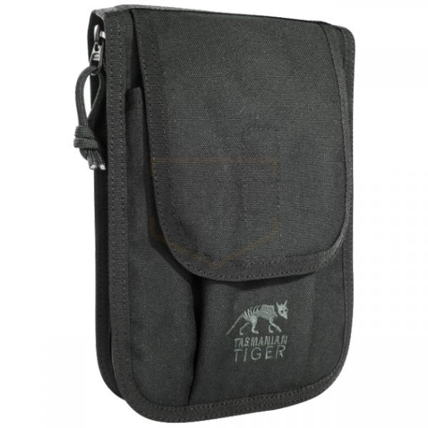 Tasmanian Tiger Note Book Pocket - Black