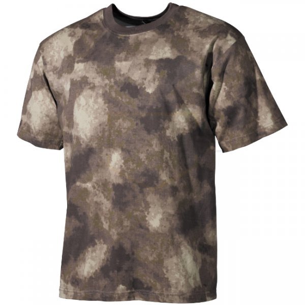 MFH US T-Shirt - HDT Camo - M