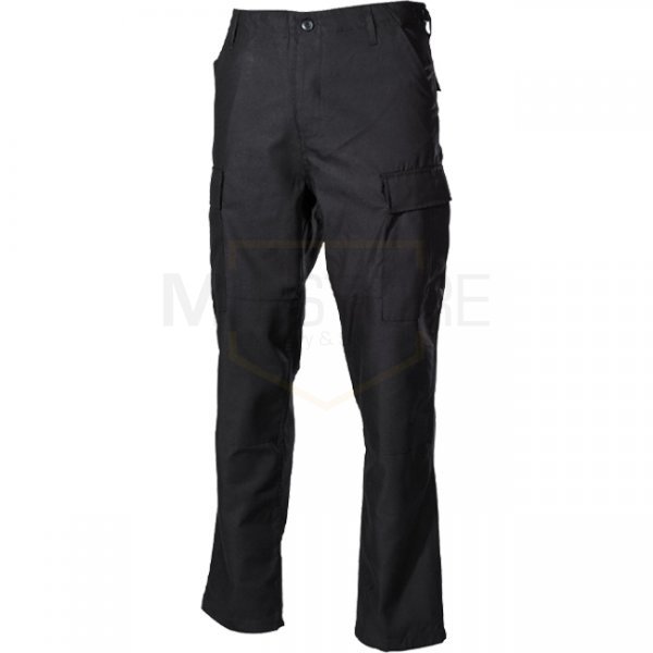 MFH US Combat Pants Reinforced - Black - M