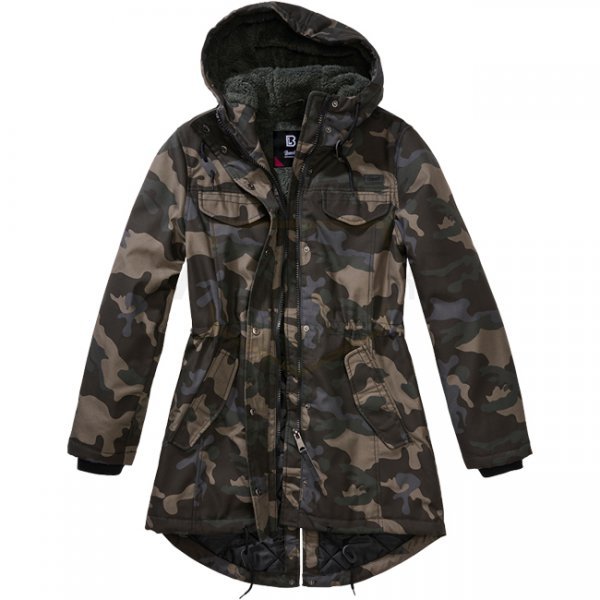 Brandit Ladies Marsh Lake Parka - Darkcamo - XS