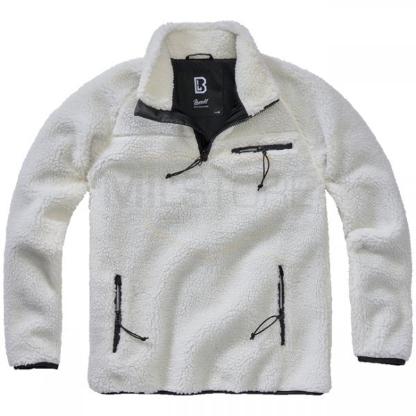 Brandit Teddyfleece Troyer - White - L