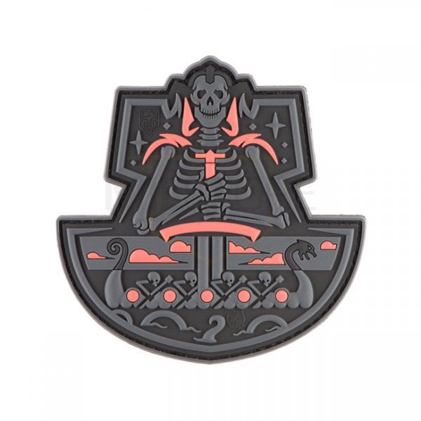 JTG Ghost Ship Skull Rubber Patch - Blackops