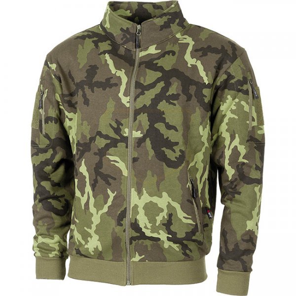 MFH Tactical Sweatjacket - M95 CZ Camo - 3XL