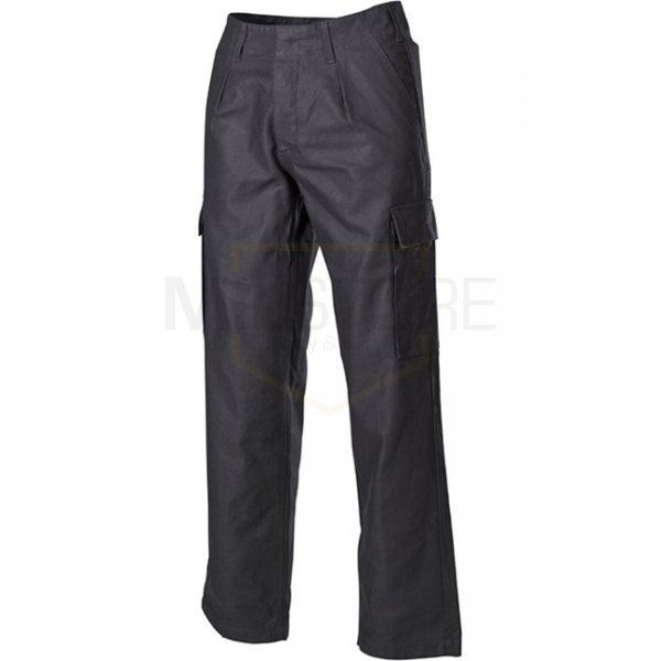 MFH BW Moleskin Pants - Black - 1