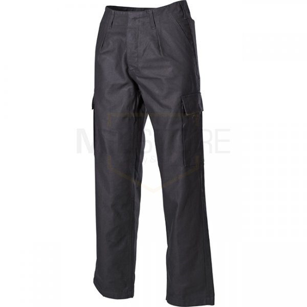 MFH BW Moleskin Pants - Black - 5