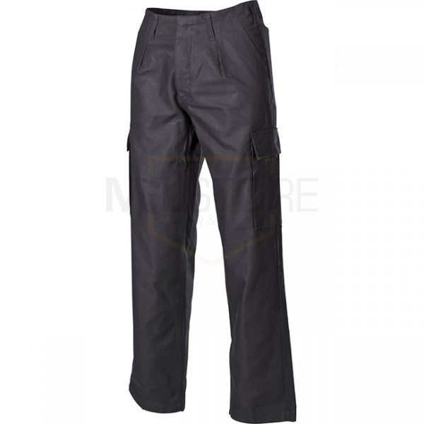 MFH BW Moleskin Pants - Black - 6