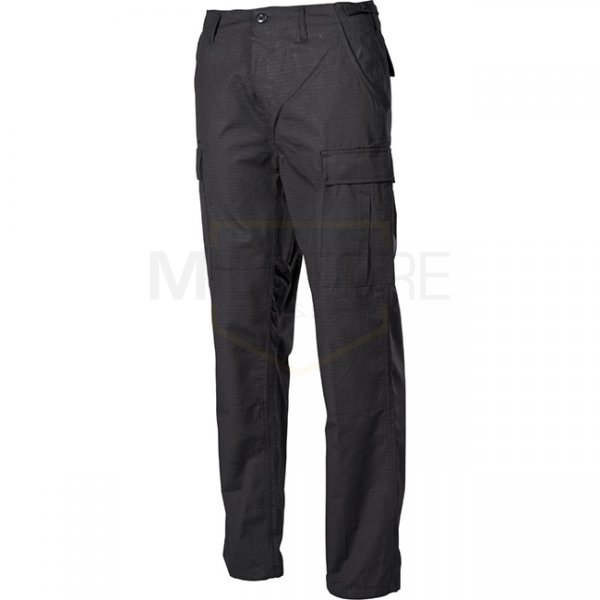 MFH BDU Combat Pants Ripstop - Black - S