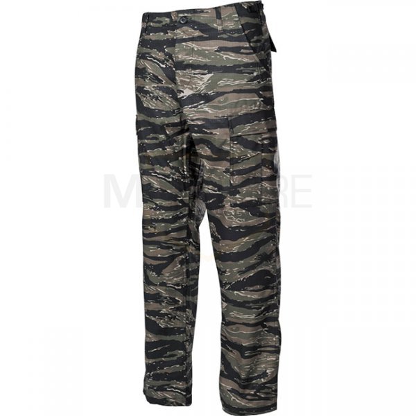 MFH BDU Combat Pants Ripstop - Tiger Stripe - L