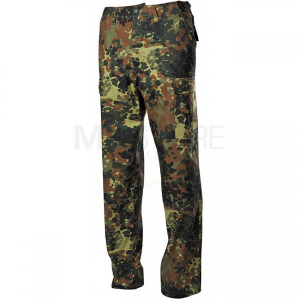 MFH BDU Combat Pants Ripstop - Flecktarn - L