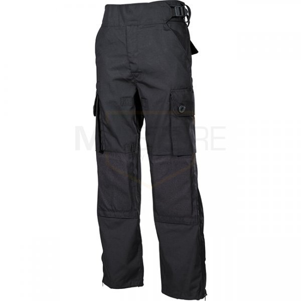 MFHHighDefence SMOCK Commando Pants Ripstop - Black - L