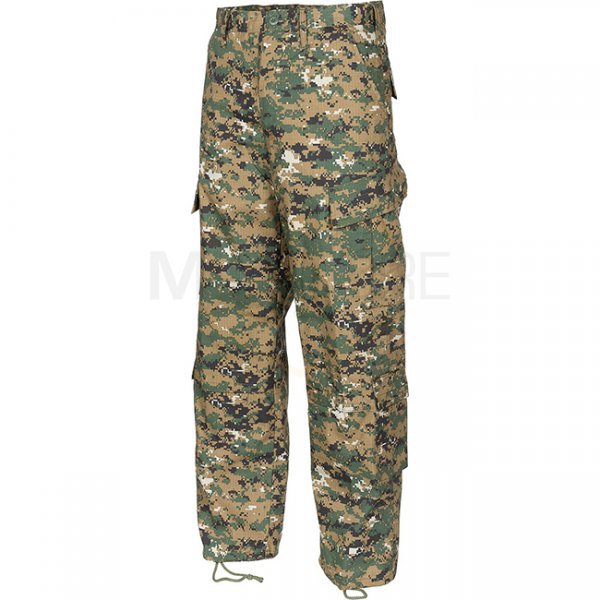 MFH US ACU Field Pants Ripstop - Digital Woodland - S