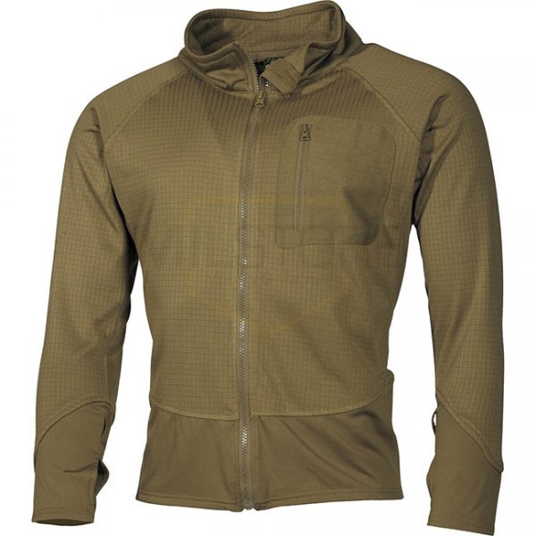 MFH US Tactical Baselayer Jacket - Coyote - L