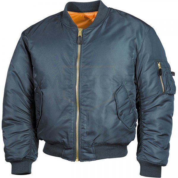 MFH US MA1 Pilot Jacket - Blue - M