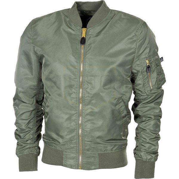 MFH MA1 US Airforce Jacket - Olive - L