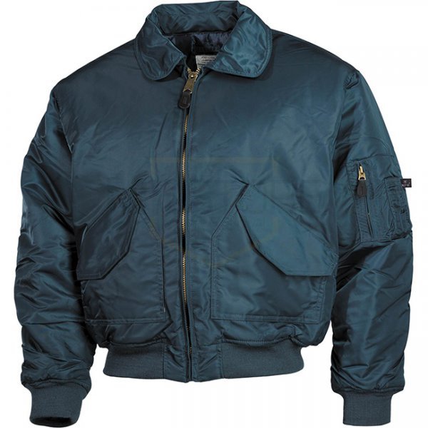 MFH US CWU Pilot Jacket - Navy Blue - L