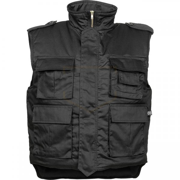 MFH US Quilted Vest RANGER - Black - L