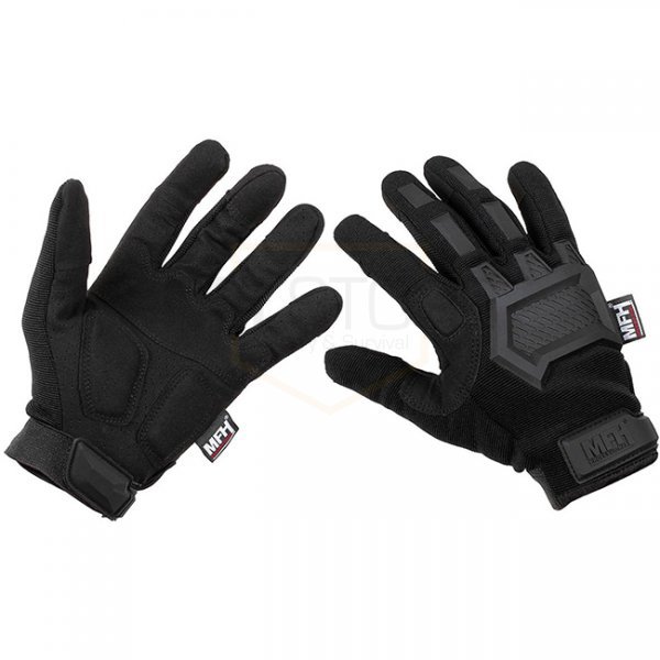 MFHProfessional Tactical Gloves Action - Black - M