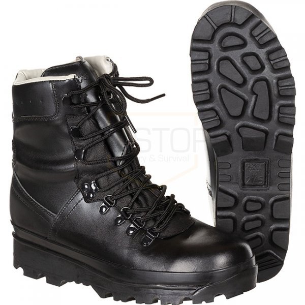 MFH BW Mountain Boot Breathtex Lining - Black - 275-43