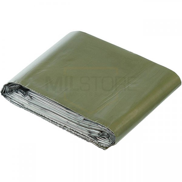 MFH Emergency Blanket Silver & Olive Coated