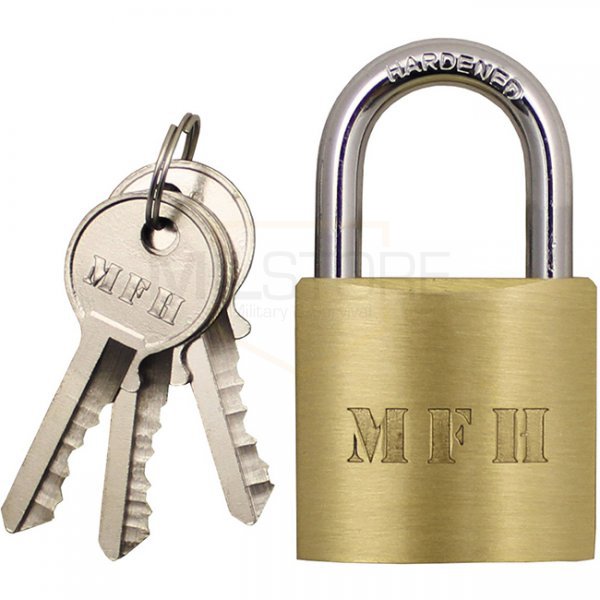 MFH Padlock Key Lock 45 x 25 mm