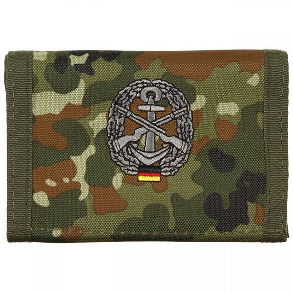 MFH BW Wallet Marinesicherung - Flecktarn