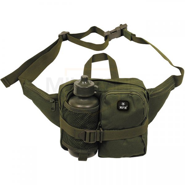 MFH Waist Bag & Drinking Bottle - Olive