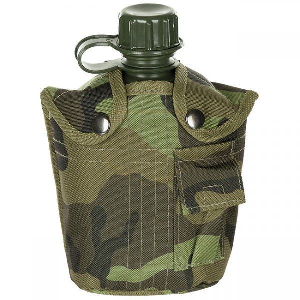 MFH US Canteen & Cover 1 l - M95 CZ Camo