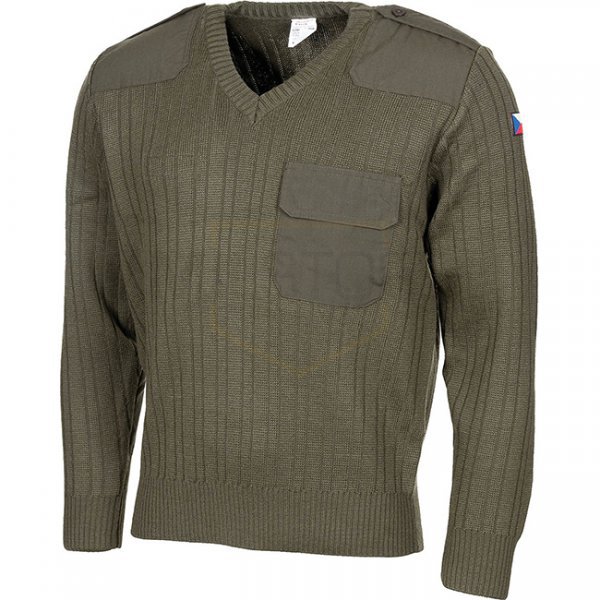 Surplus CZ Pullover V-Neck M97 Like New - Olive - 194/112