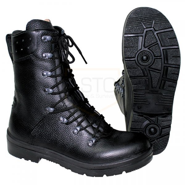 Surplus BW Combat Boots Model 2007 Like New - Black - 260-405