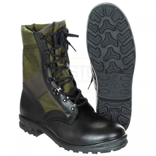 Surplus BW Tropical Boots BALTES Like New - Black / Olive - 247-39