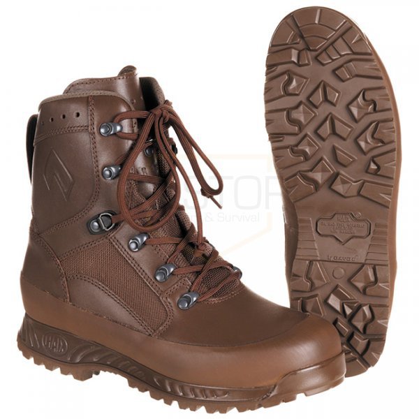 Surplus GB Combat Boots HAIX Like New - Brown - 15