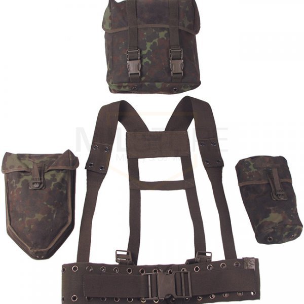 Surplus BW Field Suspender System Used - Flecktarn