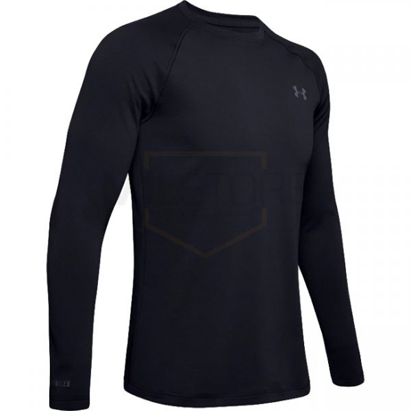 Under Armour Mens ColdGear Base 2.0 Crew - Black - XL