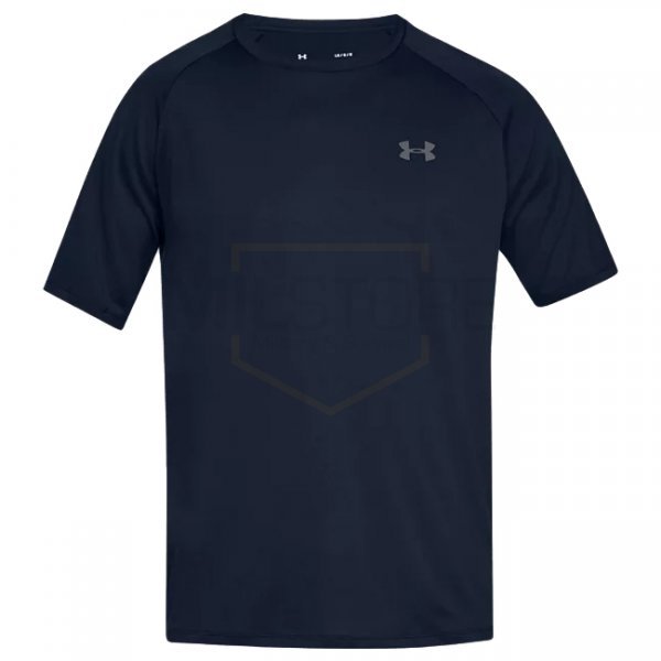 Under Armour Tech 2.0 Short Sleeve - Blue - S