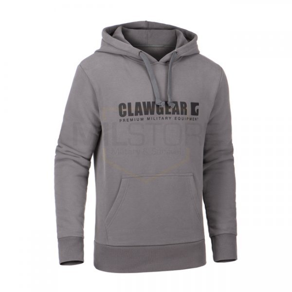 Clawgear CG Logo Hoodie - Wolf Grey - 2XL