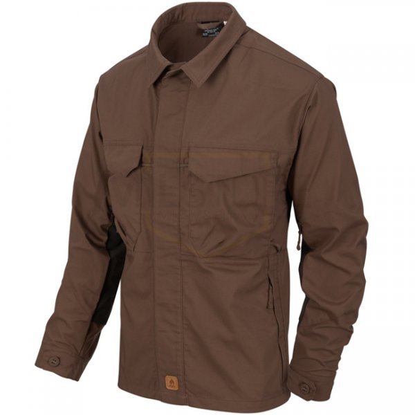 Helikon-Tex Woodsman Shirt - Earth Brown / Black A - XS