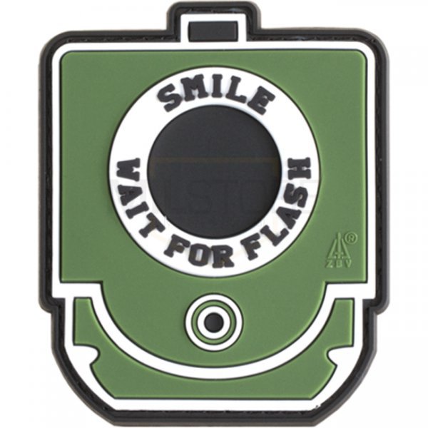 JTG Smile & Wait Rubber Patch - Green