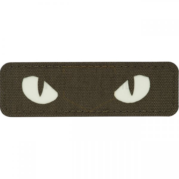 M-Tac Cat Eyes Laser Cut Patch GID - Ranger Green