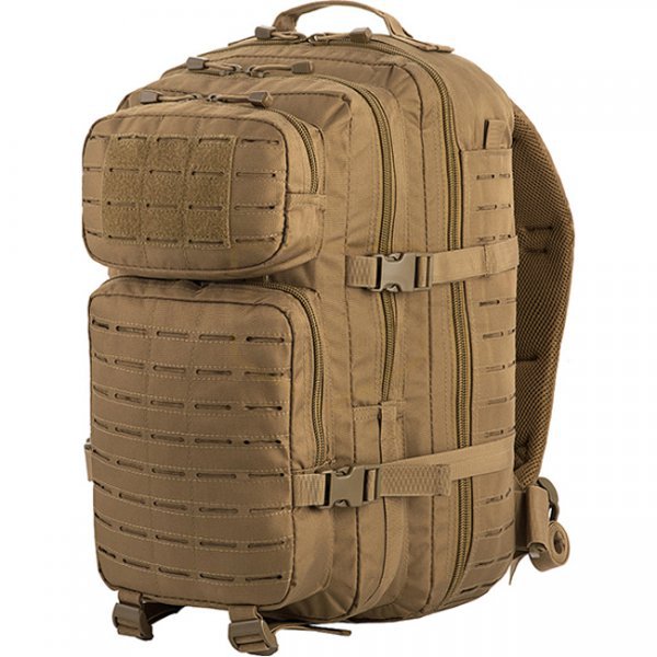 M-Tac Large Assault Pack Backpack Laser Cut - Tan