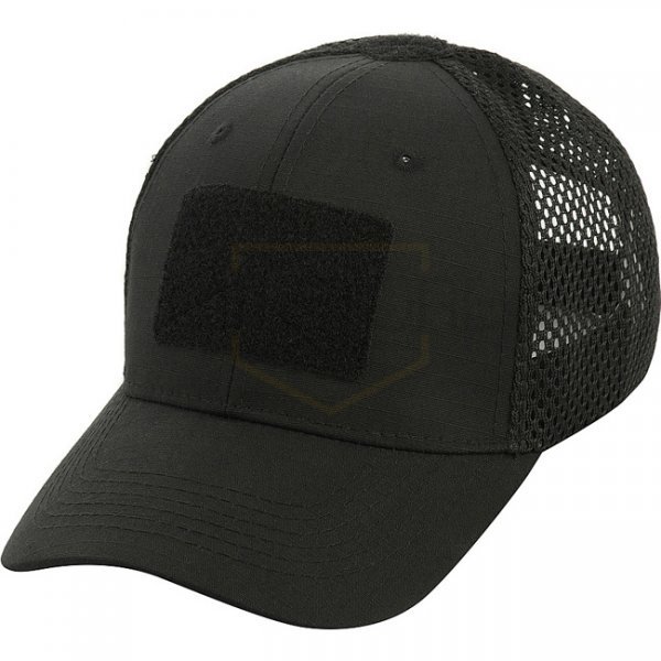 M-Tac Mesh Flex Ripstop Baseball Cap Velcro - Black - S/M