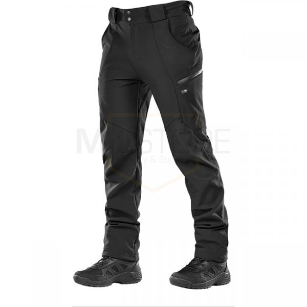 M-Tac Soft Shell Winter Pants - Black - XS