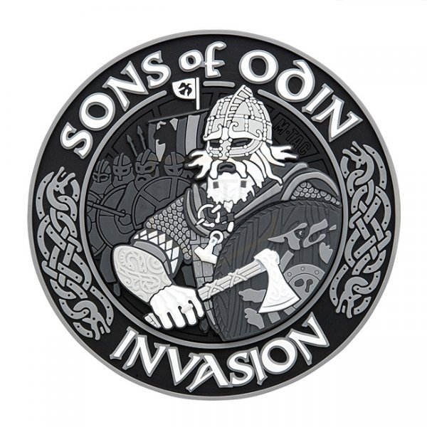 M-Tac Sons of Odin 3D Rubber Patch - Black