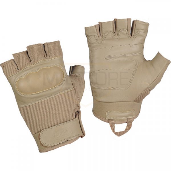 M-Tac Tactical Assault Gloves Fingerless Mk.4 - Khaki - XL