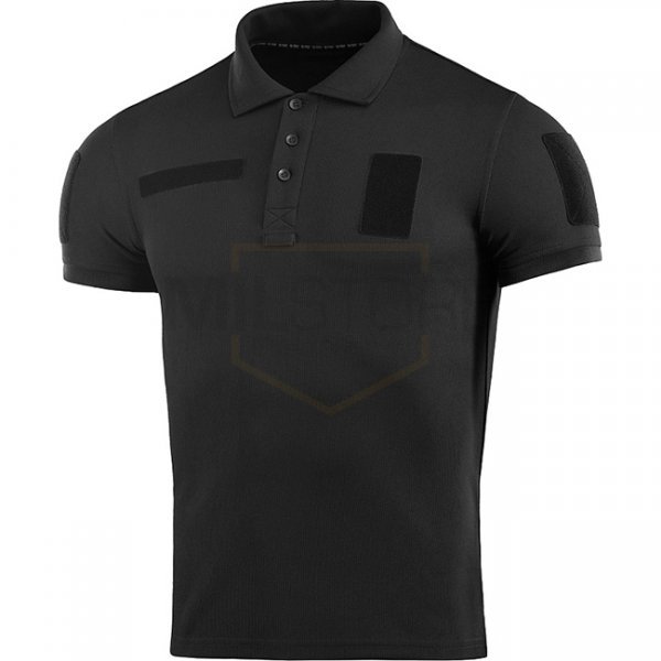 M-Tac Tactical Polo Shirt 65/35 - Black - XS